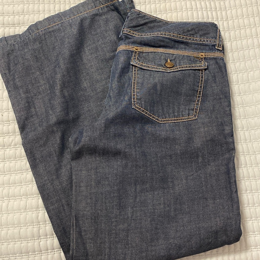 Michael Kors wide leg jeans